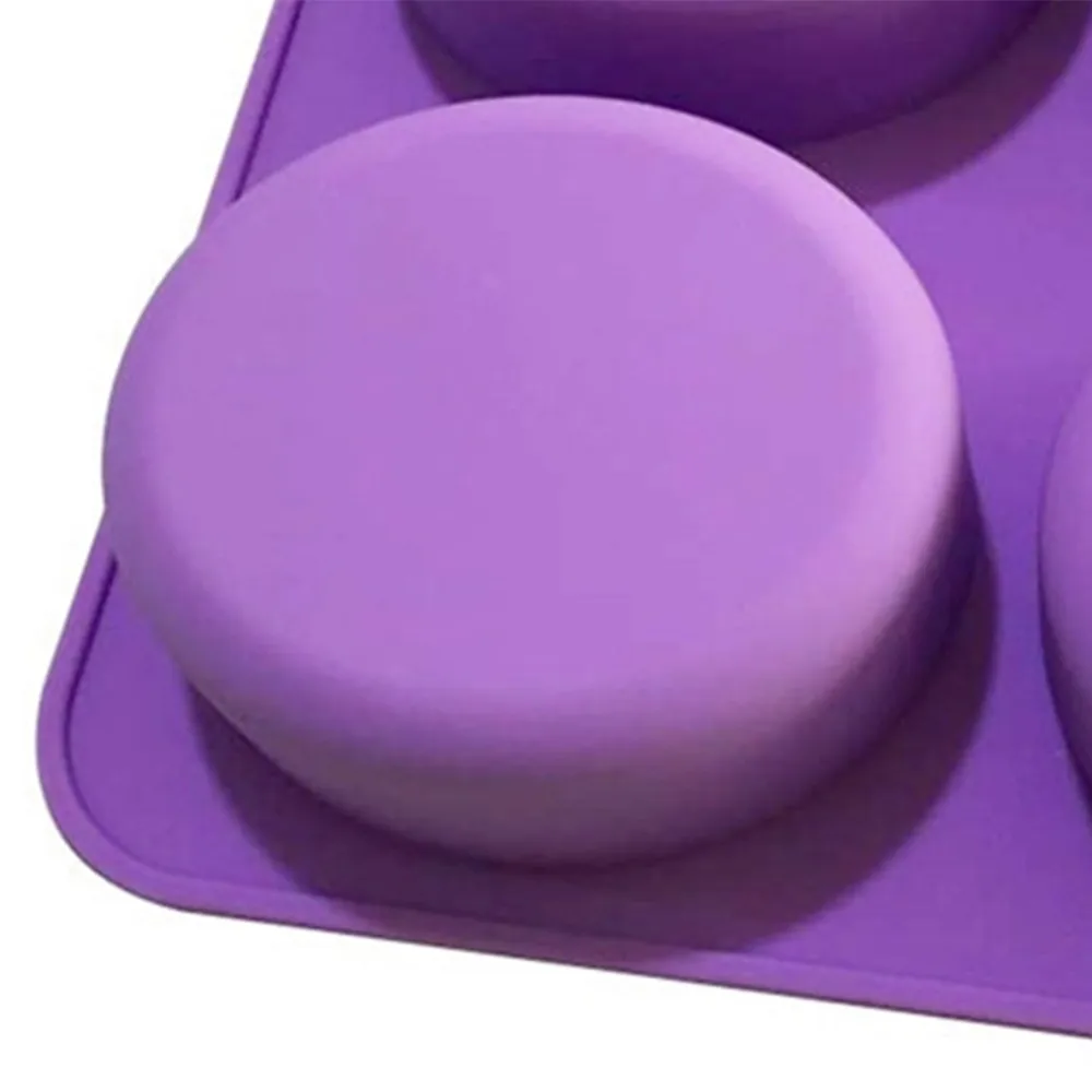 Цветочная форма для мыла торта ручные инструменты 4 отверстия выпечки