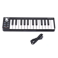 hot worlde midi keyboard midi controller and drum pad mini 25 key ultra portable usb midi keyboard controller piano keyboards