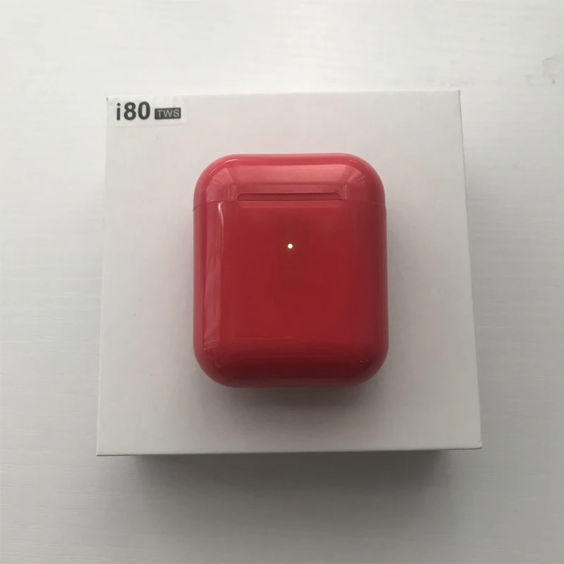 I80 TWS Bluetooth 5,0 гарнитура 6D и сенсорной панелью управления Беспроводной наушники для iphone и Android PK i15 i10 i21 i50 i30 i20 i60