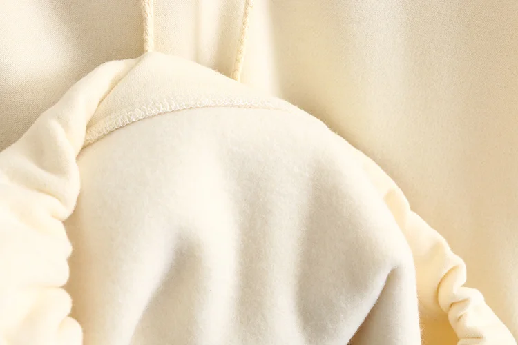 

Zevity Women Fashion Solid Front Pocket Casual Hooded Femme Basic Long Sleeve Fleece Hoodies Chic Drawstring Pullovers Tops H517