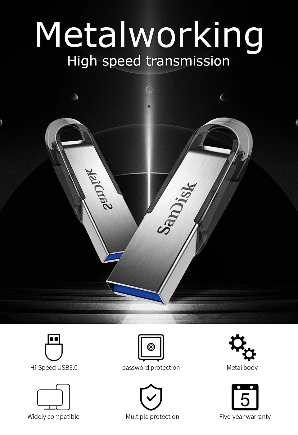Двойной Флеш-накопитель SanDisk USB флэш-накопитель CZ73 16 Гб оперативной памяти, 32 Гб встроенной памяти, 64 ГБ 128 ГБ флэш-накопитель 150 МБ/с. USB 3,0 Ультра талант memoria stick флешки флеш U диск