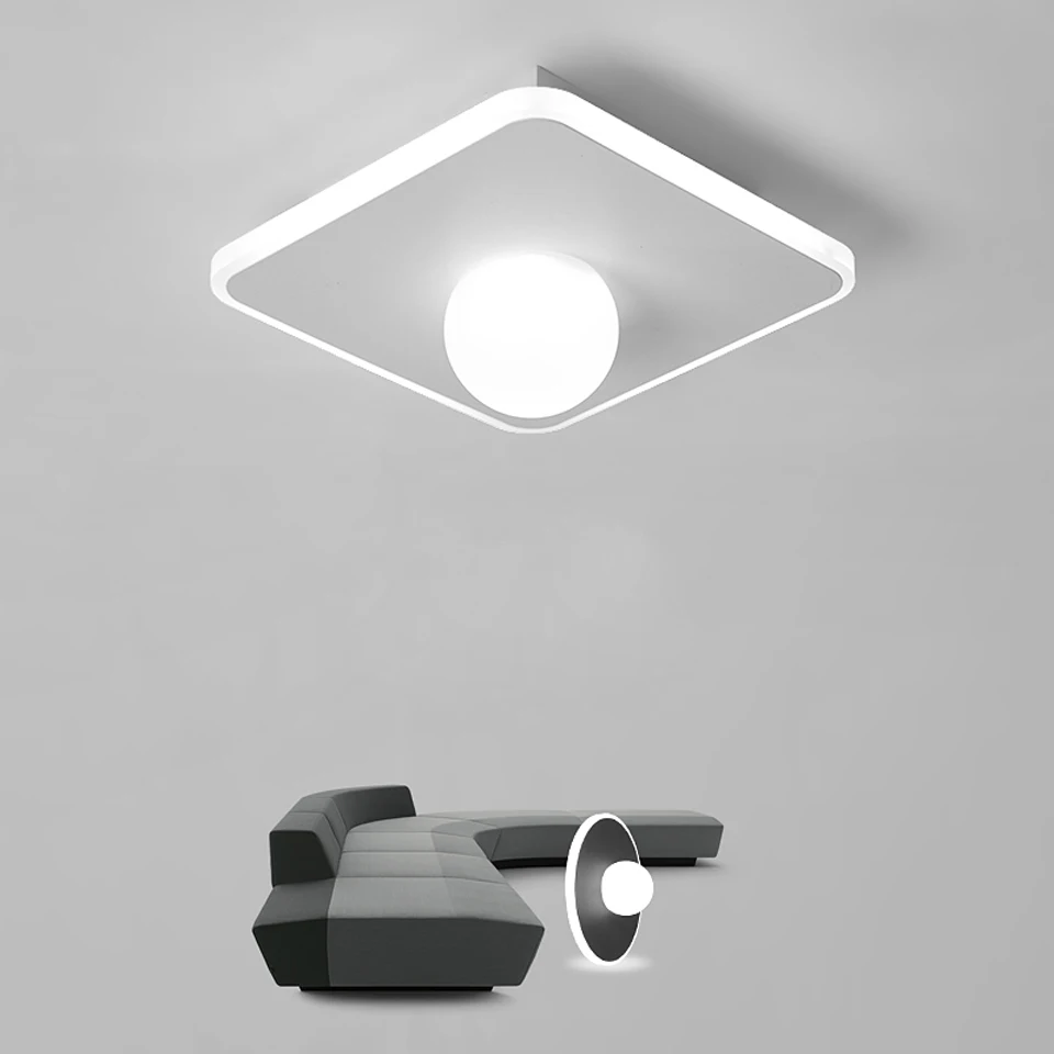 Современный светодиодный потолочный светильник для балкона коридора кабинета 11