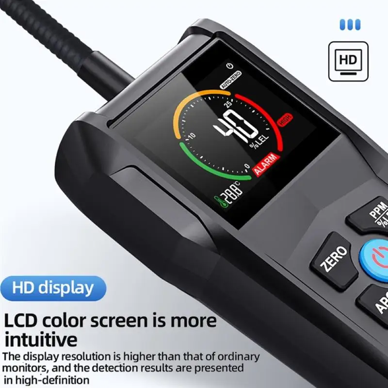 Высокоточный газоанализатор MESTEK CGD02A портативный тестер утечки газа монитор
