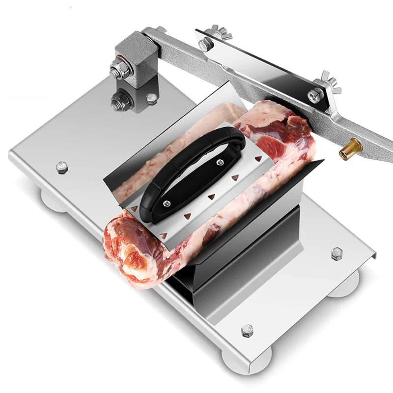 Commercial Stainless steel meat slicer Multi-function cutting machine for pork/potato/vegetables/mutton/chicken/deli shop Manual | Бытовая