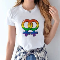 maycaur women rainbow t shirt fashion graphic printed casual tees tumblr harajuku t shirts clothes femme