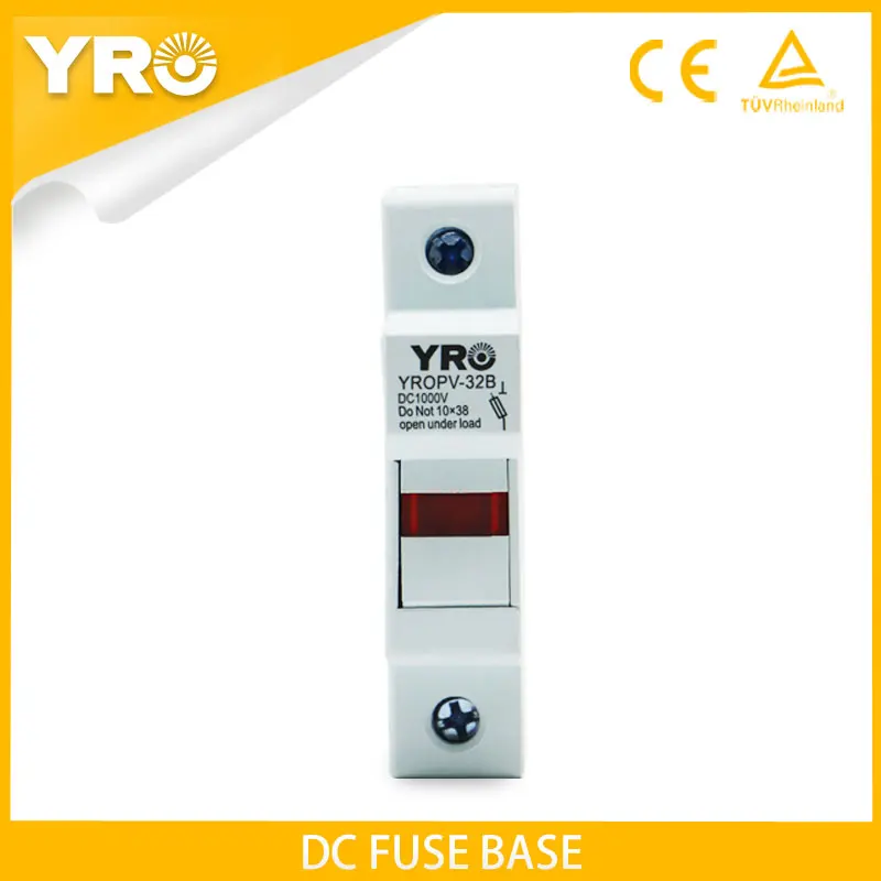 Светодиодный держатель предохранителя постоянного тока 1P 1000 В для защиты
