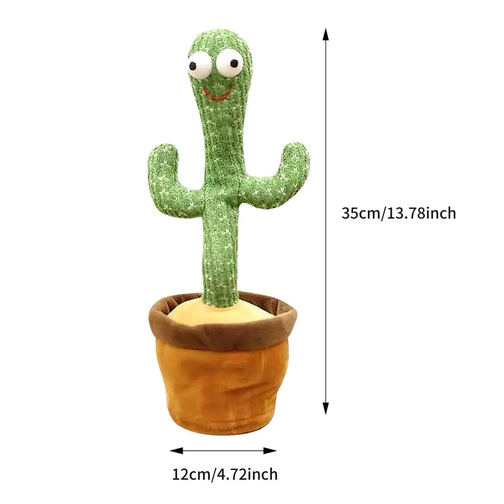 

Dancing Cactus Singing Cactus Toy Plush Doll for Home Decoration Children Playing Childhood Education Toy Cute Doll