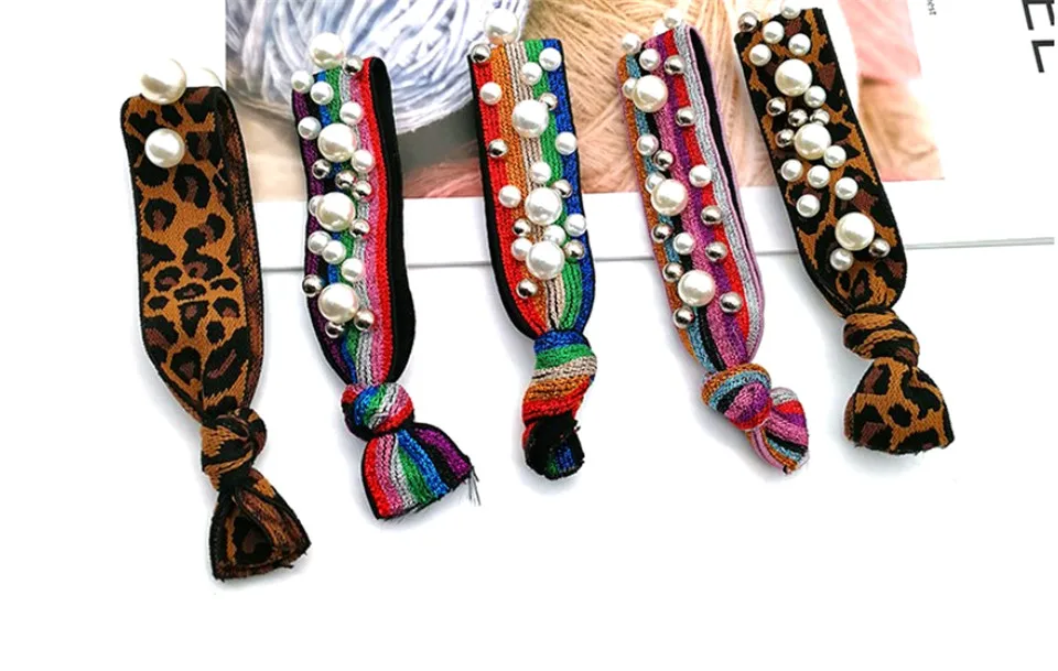 Модные повязки для волос с помпоном женщин и девочек эластичная резинка