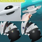 4 шт. автомобильные наклейки из углеродного волокна на дверную ручку, автомобильные товары Sitcker для BMW M Performance X6 E84 E83 M3 E90 E91 E60 E70 F10 E63 и т. д.