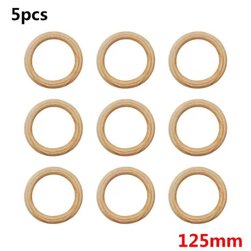 

Natural Wooden Ring Unfinished Wood Circles Bracelet Jewelry Making Accessories