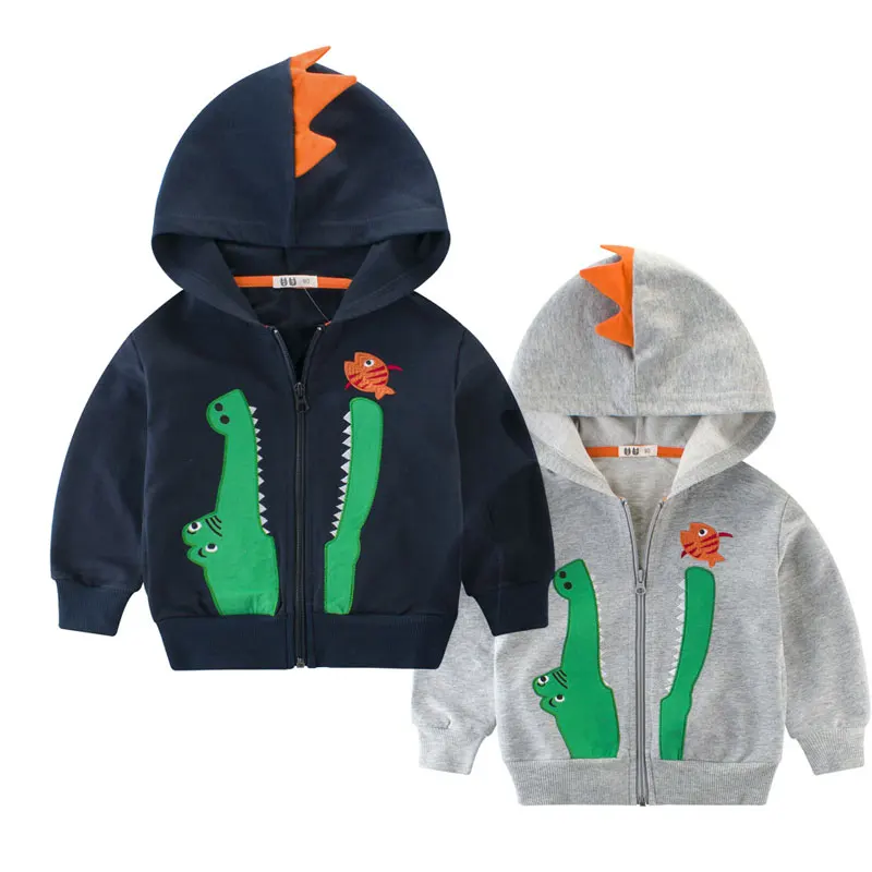 2019 г. Осенняя куртка для мальчиков толстовка с капюшоном пальто хлопковая