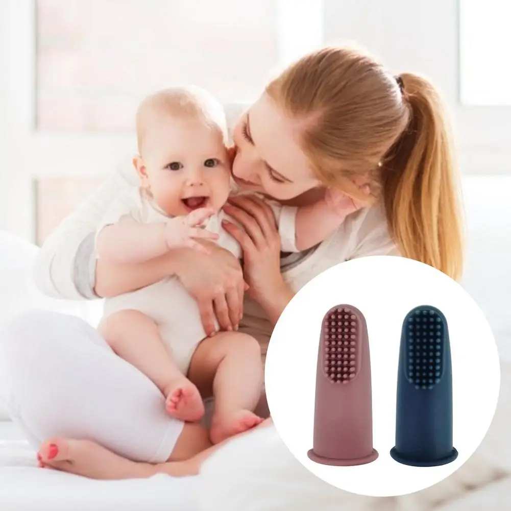 

Baby Soft Finger Toothbrush BPA Free Silicone Infant Tooth Teeth Clean Brush Food Grade Silicone Bebes Oral Health Care