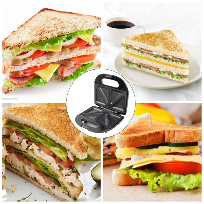 

Waffle Maker 750W Mini Household Waffle Sandwich Maker Breakfast Baking EU Plug