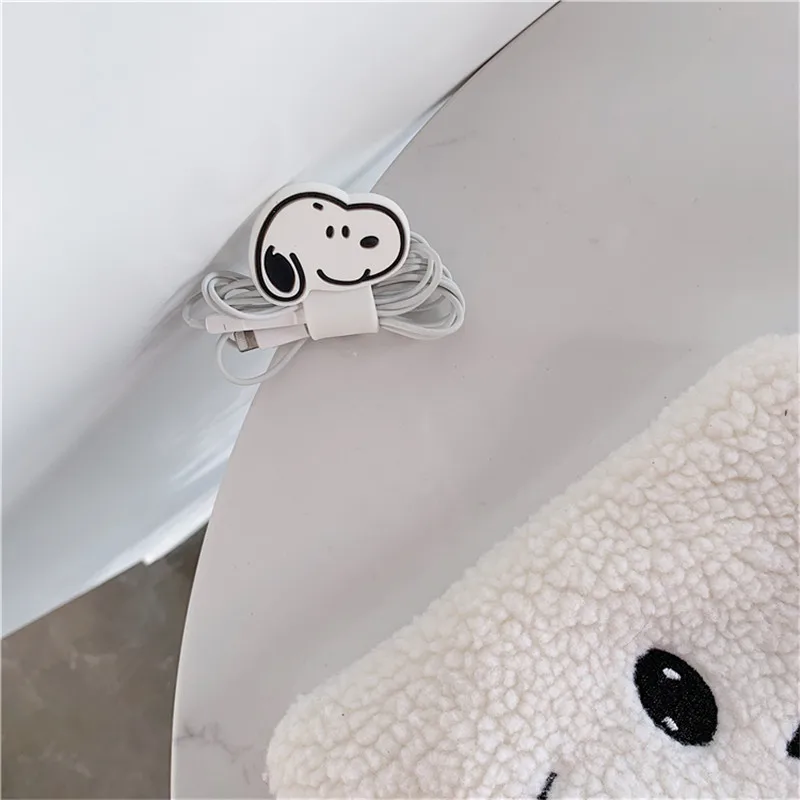 1 шт. мультяшный протектор кабеля шнура передачи данных защитный чехол намотка