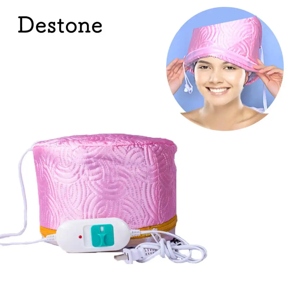 

Hair Steamer Cap Dryers Electric Hair Heating Cap Thermal Treatment Hat Beauty SPA Nourishing Hair Styling Care US EU Plug