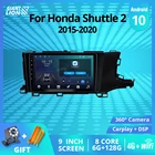 Автомагнитола 2DIN на Android 10 для Honda Shuttle 2 2015-2020, GPS-навигация, Bluetooth-плеер, разветвитель, Автомобильный приемник IGO