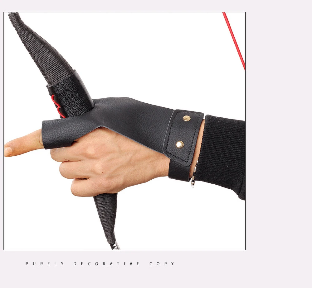 

Традиционный лук для стрельбы из лука, рандомный защитный левый наконечник