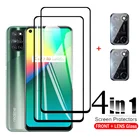 Высококачественный защитный чехол для Oppo Realme 7i 4-в-1 защитный Стекло Realmi 7 7i Realme7 я Realmi7i Безопасность Экран протекторы Камера Len защитная пленка