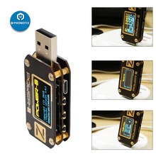 KM001 POWER-Z Portable USB PD Tester QC3.0 2.0 PD Digital Voltmeter Digital Voltage Current Type-C Meter Power Bank Detector