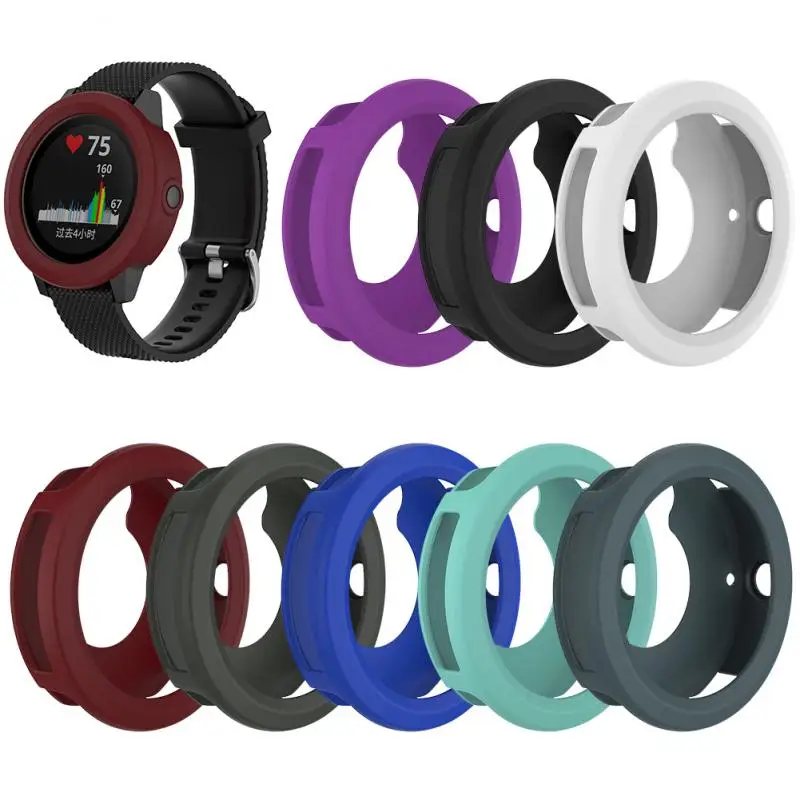 

Soft Silicone Rubber Sleeve Cover Protective Case For Garmin Vivoactive 3 Watch Case For Garmin Vivoactive 3 Protector Case