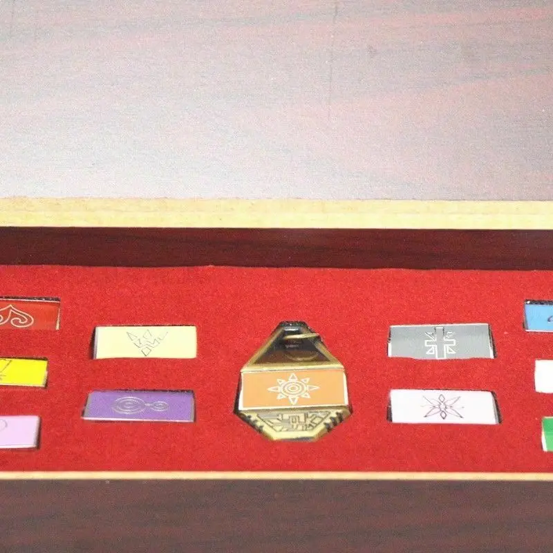 Приключение Дигимонов Тег &amp гребень эмблемы значки ожерелье с булавками брелок