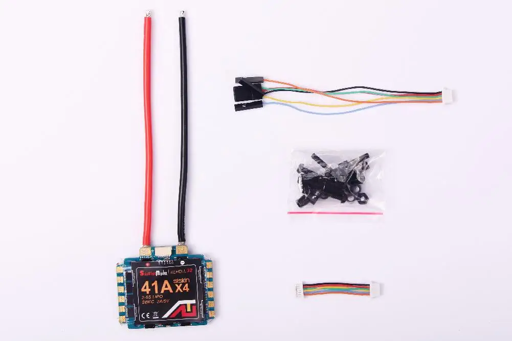 RCtown SUNRISE модель 41A 2-6S Blheli_32 Proshot 4 в 1 бесщеточный ESC SBEC 2A/5V для радиоуправляемых