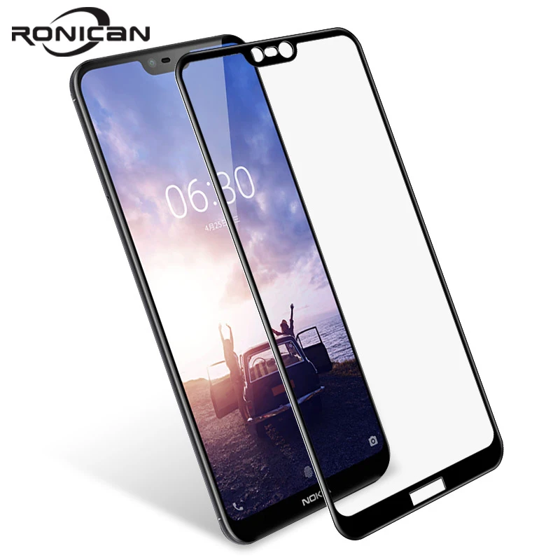 Закаленное стекло RONICAN для Nokia 3 5 6 7 8 3D 9H Защита экрана plus защитная пленка 1 Plus 2