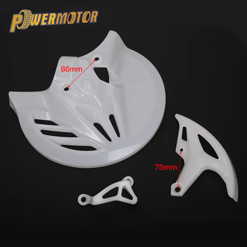 

Brake Disc Cover Brake Disc Protective Rear Dirt Street Bike Plastic Protection Rear Calipers Cover Fit To CRF T4 T6 CRF 250 450