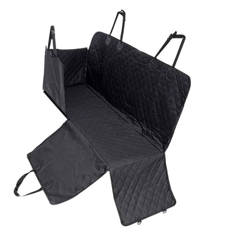 

1Pcs Pet Dog Mat Pet Car Rear Seat Waterproof Cushion Car Dog With Zipper Pet Carrier Car Rear Back Seat Mat Pet Products New