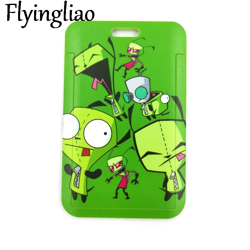 Держатель для кредитных карт Invader Zim дорожная сумка студентов и женщин Подарочный