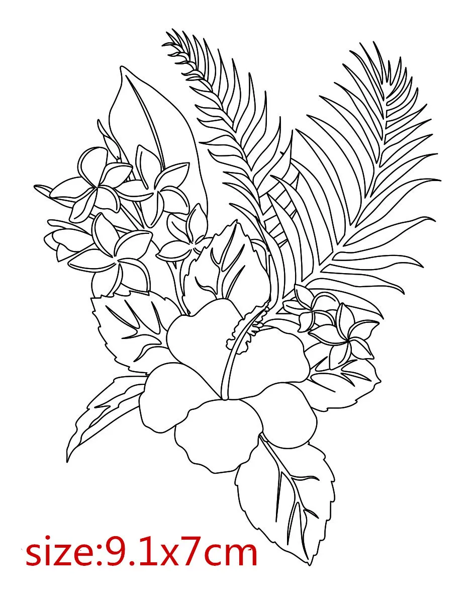 Цветы изысканные прозрачные силиконовые резиновые марки/Рождественский альбом