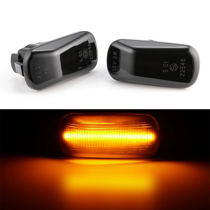 New Design 2x LED Side Marker Light Indicator Turn Signal 96-00 For HONDA Fender Civic Dynamic Lights Car 2020 | Автомобили и