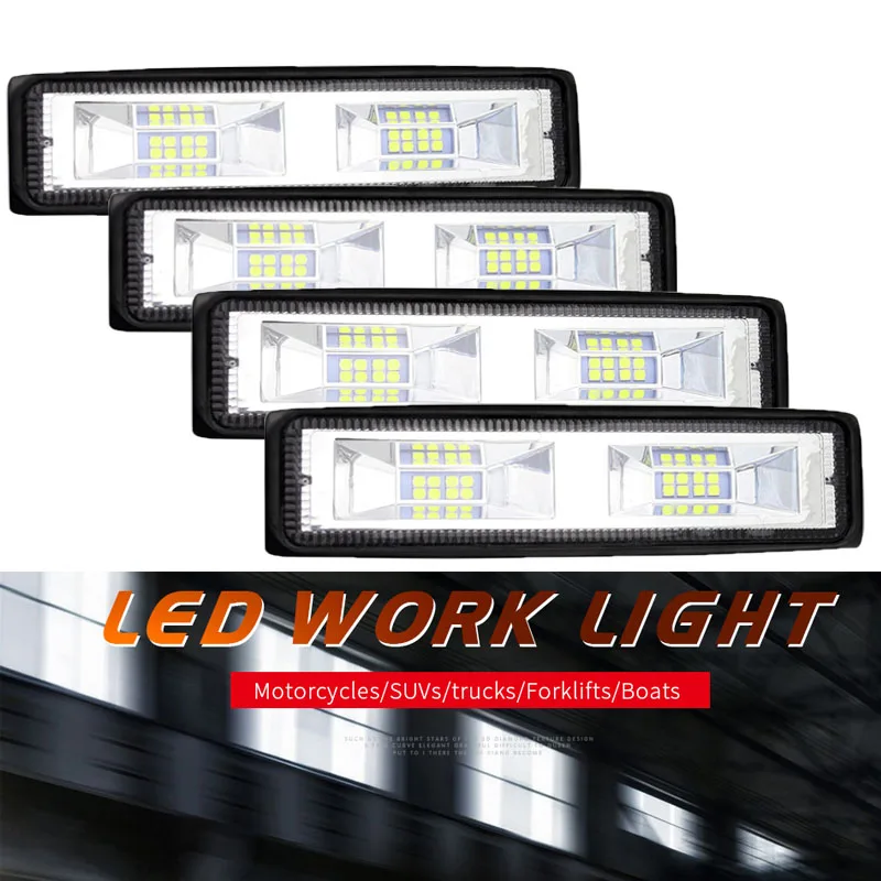 

6 дюймов 48 Вт автомобильный светильник светодиодный рабочий светильник Pod светильник бар вождения светильник s машин светильник светодиодн...