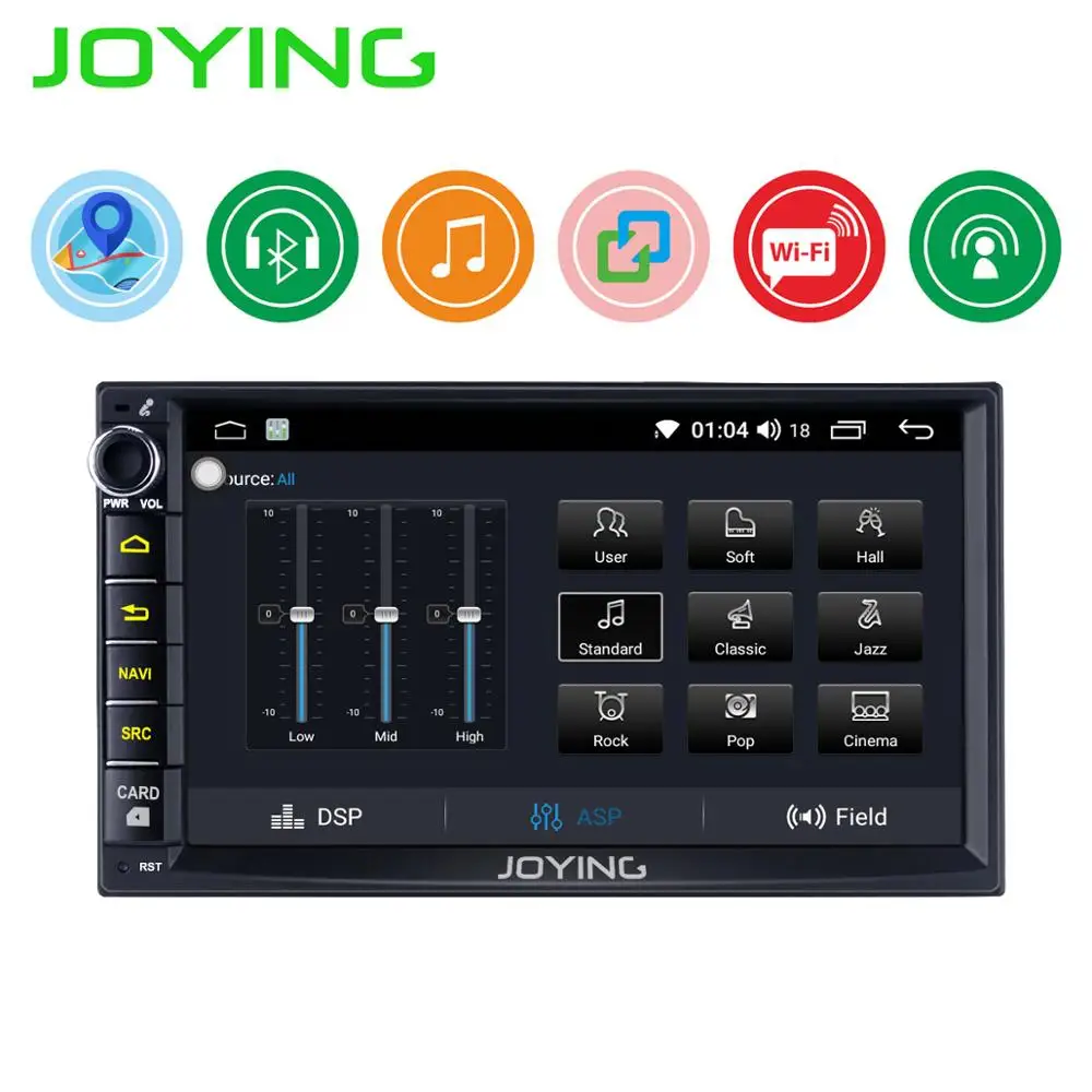 JOYING последние 2Din Android 6,0 Автомагнитола стерео HD 8 ''плеер стерео радио для Toyota Corolla Camry Avensis Prius RAV4 Hilux