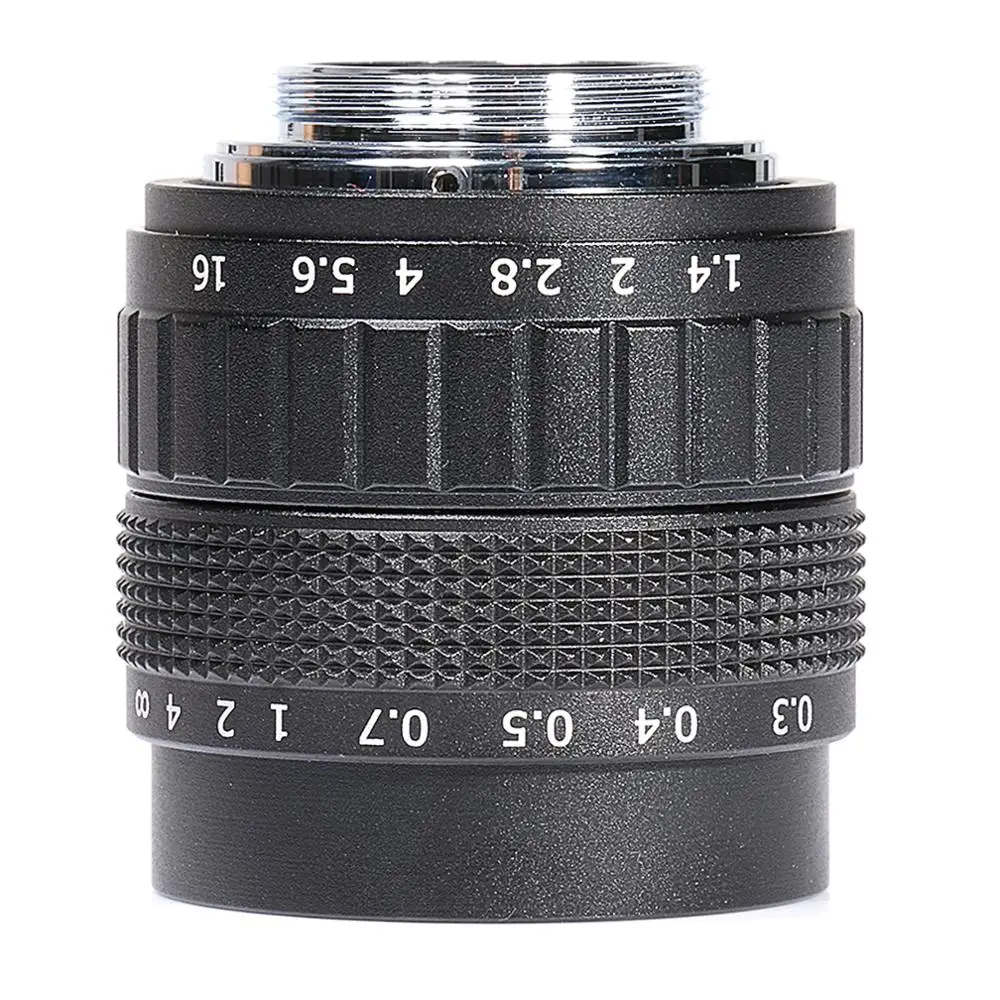 Фуцзянь 50 мм f/1 4 APS-C Объективы для видеонаблюдения + переходное кольцо 2 Кольцевая