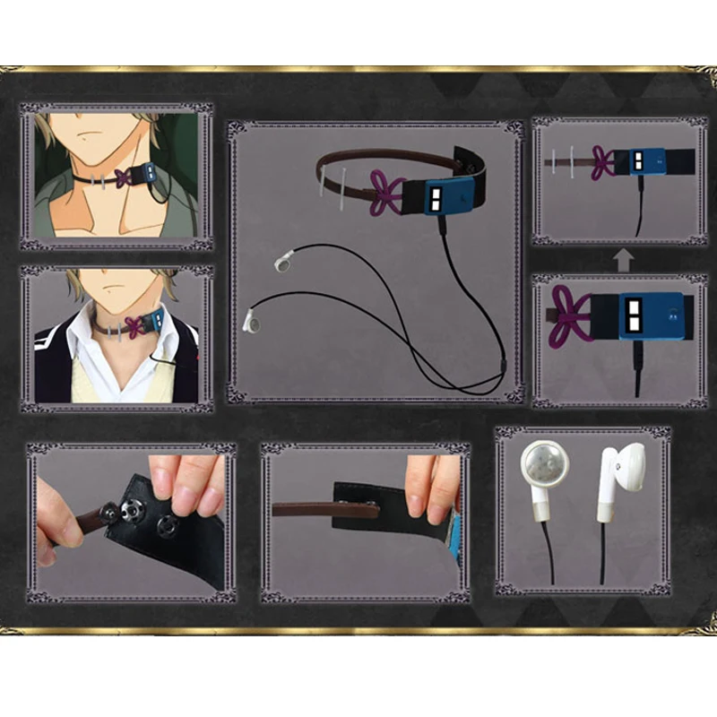 

DIABOLIK LOVERS Sakamaki Shu Cosplay Earphone Props Custom Made A