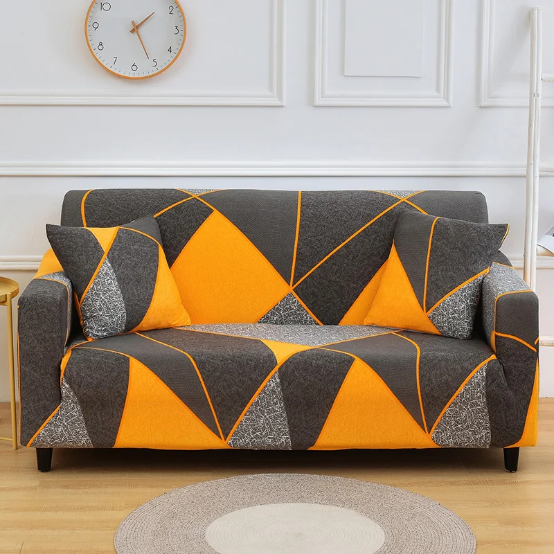 

Big Elastic Printing Sofa Tight All-inclusive Slip-resistant Seat Covers Couch Cover Sofa Towel Single/Two/Three/Four Seat