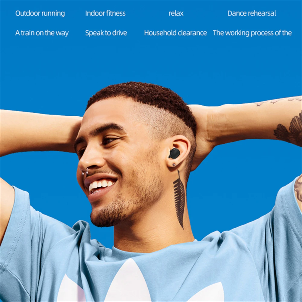 Bluetooth-наушники TWS беспроводные наушники Blutooth 5 0 свободные руки спортивные игровая