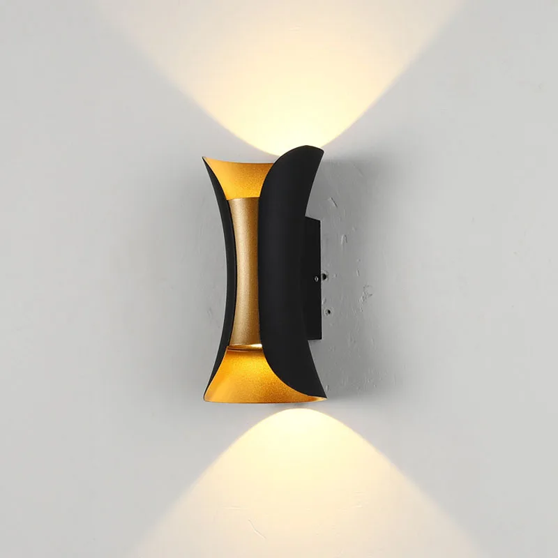 Домашняя гостиной прикроватная настенная лампа Светодиодная комнатная уличная