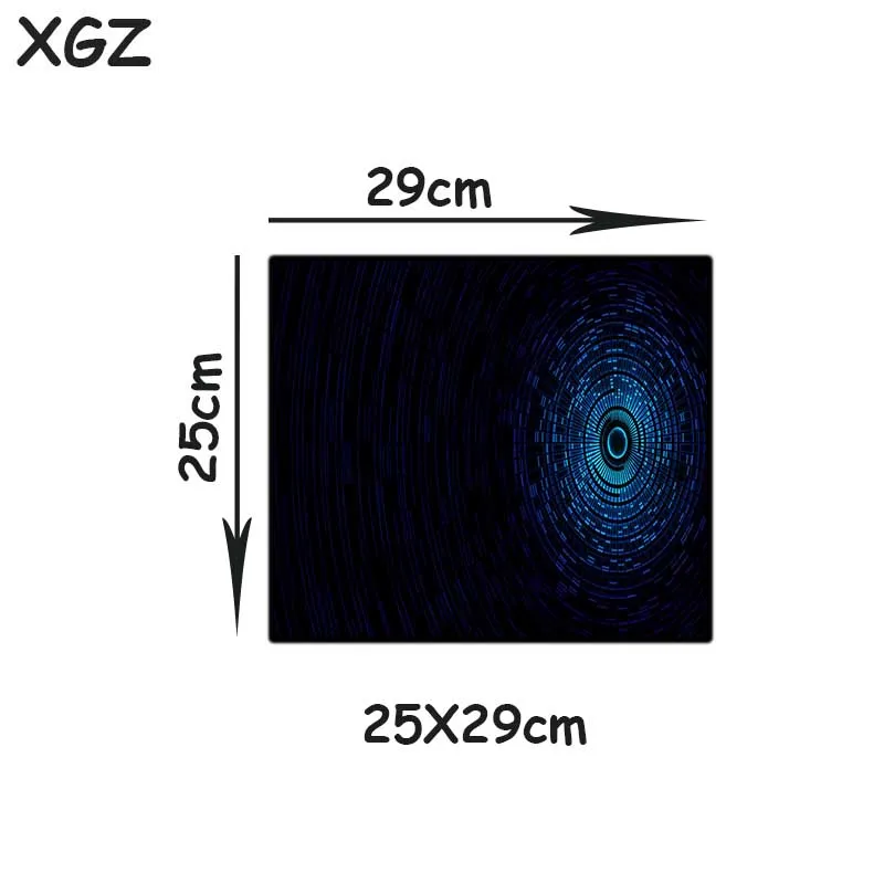 Коврик для мыши XGZ большого размера резиновый нескользящий коврик компьютерного