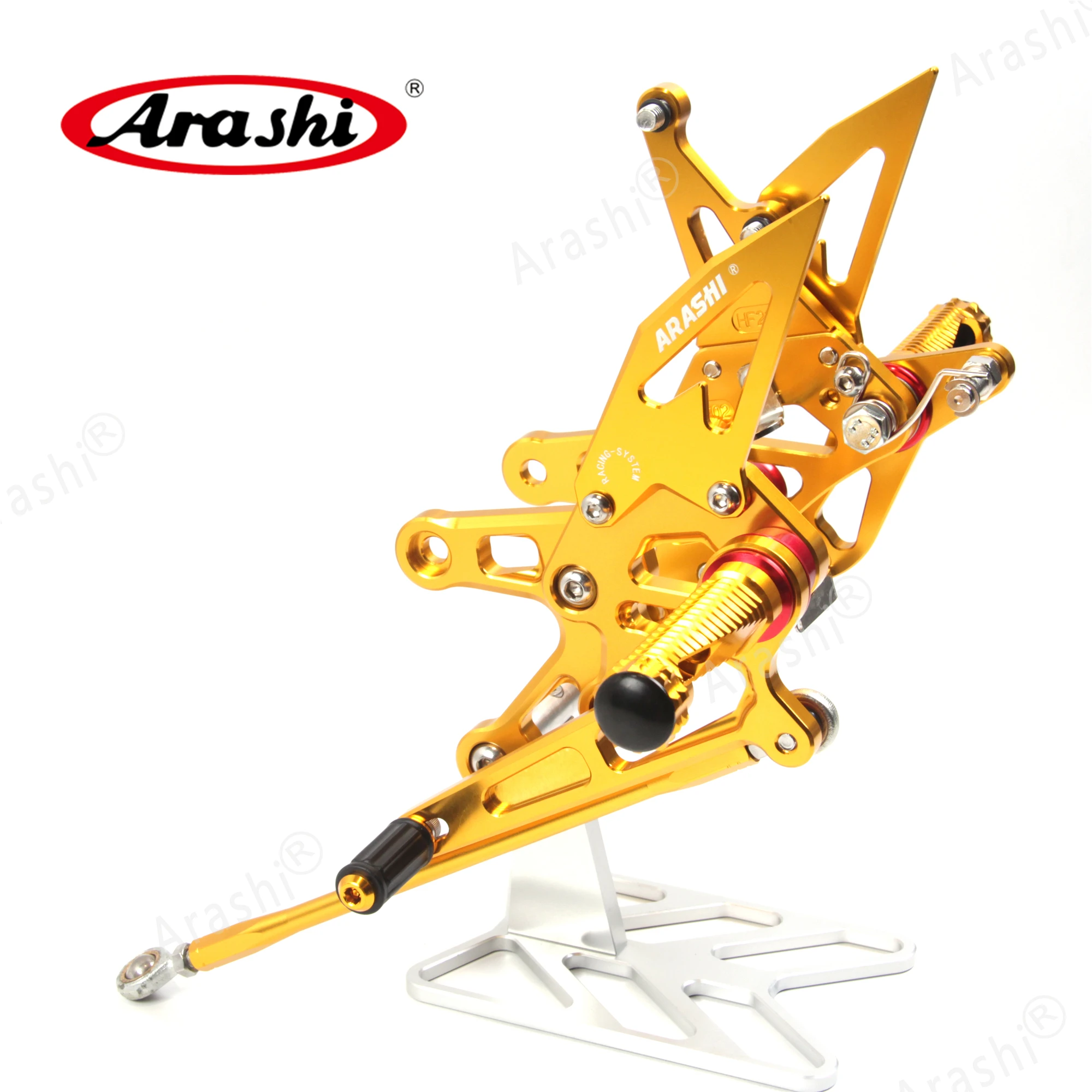 Регулируемые подножки Arashi ZX10R NINJA 2006 2007 CNC задняя подставка для ног KAWASAKI ZX 10R педали