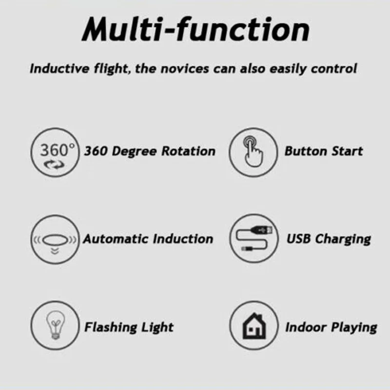 Инфракрасная Индукционная подвеска мини Радиоуправляемый Дрон ручной летающий