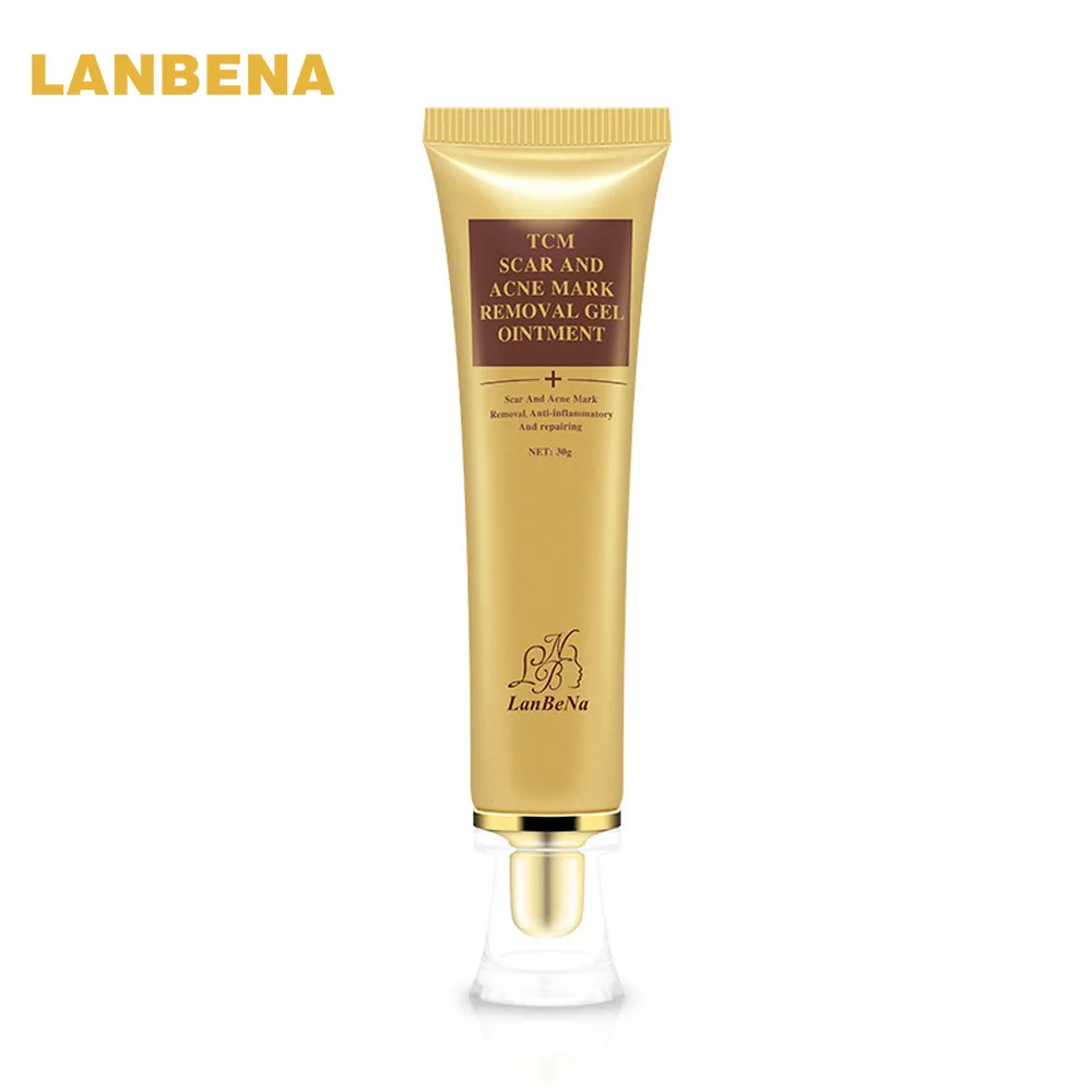 Горячая LANBENA восстанавливающий крем для удаления шрамов гель от угревой сыпи