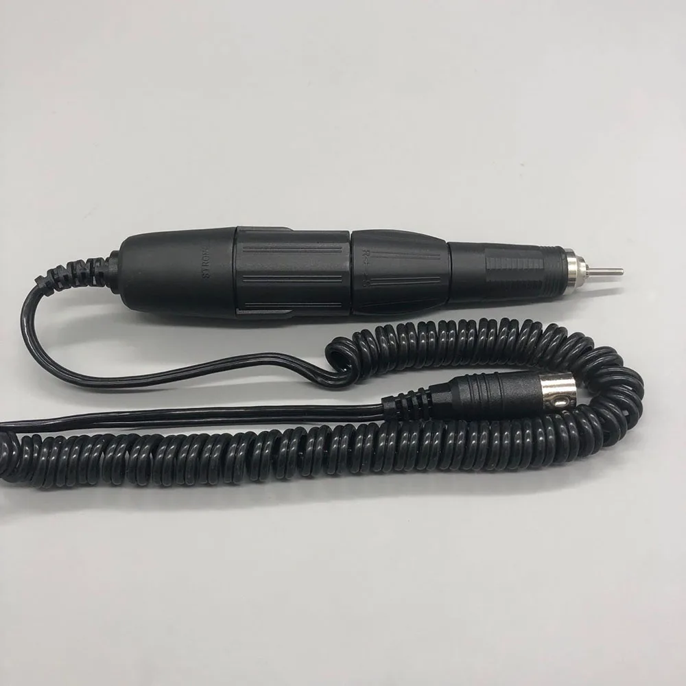 Дрель для ногтей STRONG BTMARATHON 102L черная ручка 35000 об/мин электрическая дрель мощный