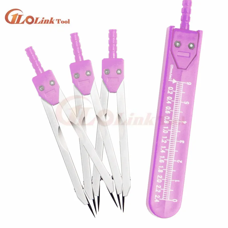 Новинка линейка для ЭКГ из ПВХ медицинская Гониометр медицинский