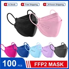 FFP2 маска в форме рыбы, одобренная маска fpp2, маска 3D KN95, многоразовая маска-мотыль ffp3 mascarilla FFP2mask CE ffp2