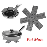 pot mats 3pcs pot pan protectors print premium divider pads to prevent scratching separate and surfaces for cookware