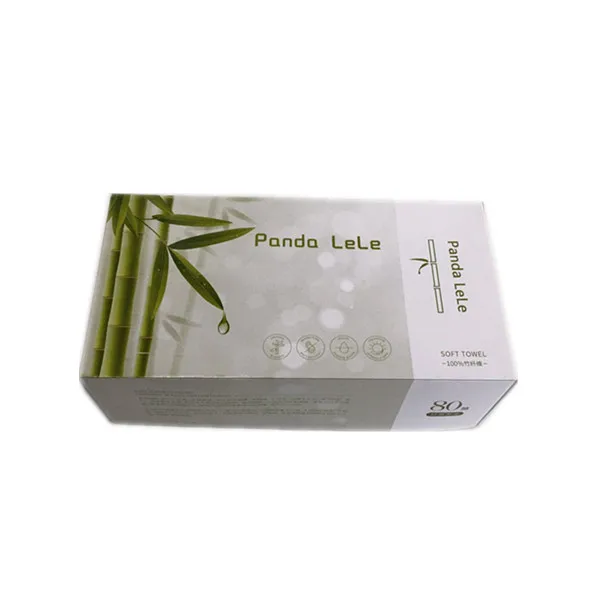 NEWEST  PANDA LELE Disposable Bamboo Washing Face Pad Removable Tissue Cosmetic Makeup Remover Tool Wet Dry Cloth Wipes