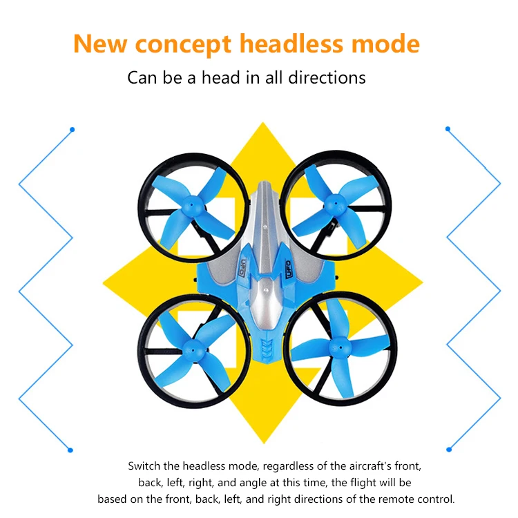РАДИОУПРАВЛЯЕМЫЕ Мини-Квадрокоптеры 4 оси с безголовым режимом |
