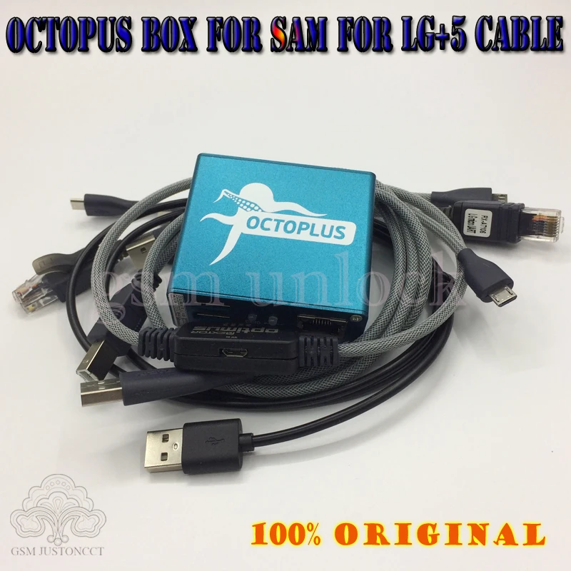 Octopus/octoplus коробка полная активация для LG и samsung 5 кабелей включая optimus набор кабелей разблокировка флэш-и ремонтный инструмент
